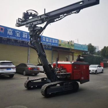 红五环 B5A全液压一体式露天潜孔工程钻机 源头直供