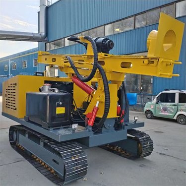 挖改钻机厂家 波形防护栏压桩机 地基加固注浆一体机 岩层打孔 钢强