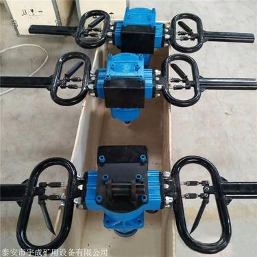ZQSJ-90/2.4架柱支撑手持式钻机带支架 可用于探水探瓦斯孔