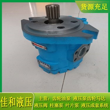 履带式潜孔钻机 CBY2032-2FR齿轮油泵 煤用深孔钻机齿轮泵 佳和
