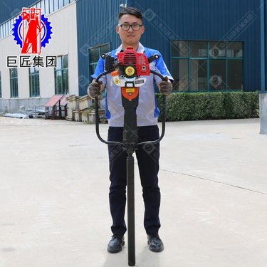 山东巨匠小型土壤取芯钻机土壤修复调查振动取样钻机
