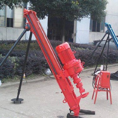 甘肃嘉峪关小型矿山打孔凿岩机江西新余KQZ-70D冲击式钻孔设备