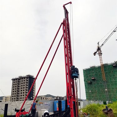 大型双油缸加压锚杆钻机 ZP360/JY1800注浆泵 行走速度 0.2