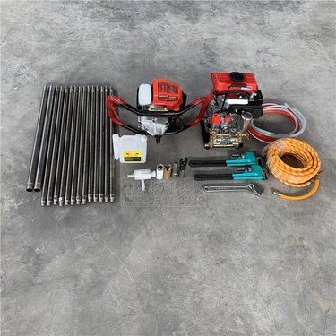 地质勘探手持式20型背包钻机内燃汽油小孔取芯钻具岩石取样检测