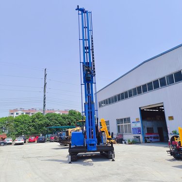 基坑加固高举臂锚杆钻机 油电两用护坡锚杆钻孔机 360度旋转钻探机