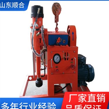煤矿用全液压坑道钻机 ZLJ350 钻杆直径42mm 重量轻易操作