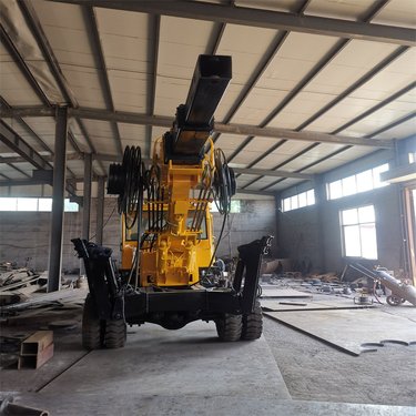 履带多功能旋挖钻机 轮式小型地基打桩机 多地形360度旋挖钻桩机