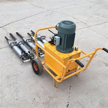 聚仁 小型液压劈石器 混凝土电动分裂机 无噪音凿岩机