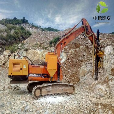 矿山炮眼钻孔机 挖掘机改装潜孔钻机 挖改液压凿岩机