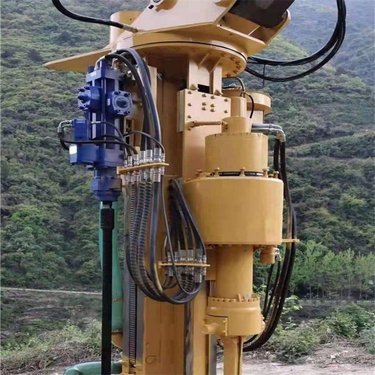 开山破石机 矿山孔钻机液压岩石劈裂机钻裂一体机