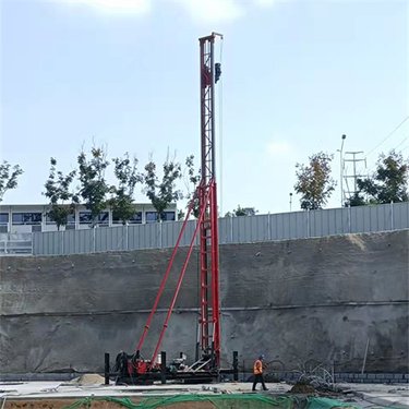 移动式高压旋喷钻机 民用抗浮锚杆钻机 履带式建筑工地打桩机